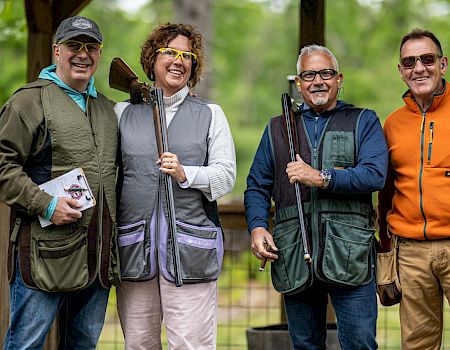 Participants enjoying The Preserve's 1st Annual NSCA Registered Shoot.