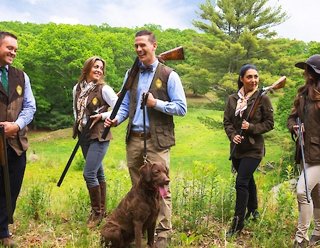 Group of friends at The Preserve Resort & Spa, Rhode Island