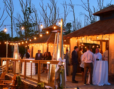 An enchanting evening of scotch and cigars under the stars at The Preserve Resort & Spa, Rhode Island.