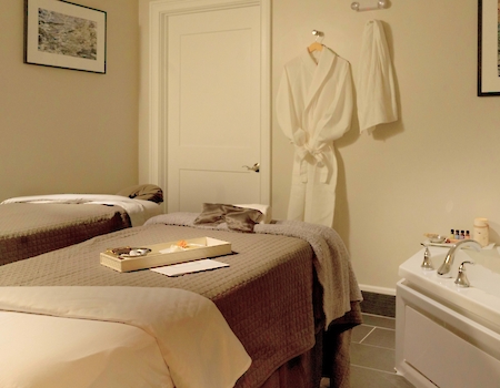 Relax and rejuvenate in the serene spa treatment rooms at The Preserve Resort & Spa.